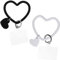 PEVRUAY 2pcsTelefon-Schleifen, Silikon Herz-Schleife Telefon Lanyard, Telefon-Halter für Hand Telefon-Schleife Universal für Telefon Fall Anker Fit Alle Smartphones