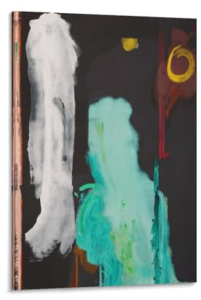 KOOHTAA Helen Frankenthaler Somnambulist Kunstposter zum Aufhängen, Poster, Gemälde, Leinwand, Wandkunst, Wohnzimmer, Poster, Gemälde, 50 x 75 cm