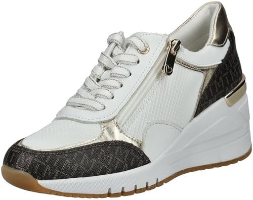 MARCO TOZZI Femme Damen Sneaker 2-23723-41 Basket, Blanc, 39 EU