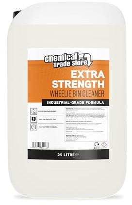 Chemical Trade Store - Wheelie Bin Cleaner - 25L - Heavy Duty Degreaser and Refresher