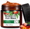 Batana Öl Haarmaske für Haarwachstum, 100% natürliches Haarwuchsöl, Wildes Batana Öl Haarmaske Bio verhindert Haarausfall und hilft bei Frizz, Spliss, Textur & Glanz für Männer & Frauen - 120g