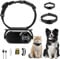 GHWMYD Cat Camera Collar, 360° Rotating 1080P HD Wireless Camera with 128GB SD Card for Pets - Black