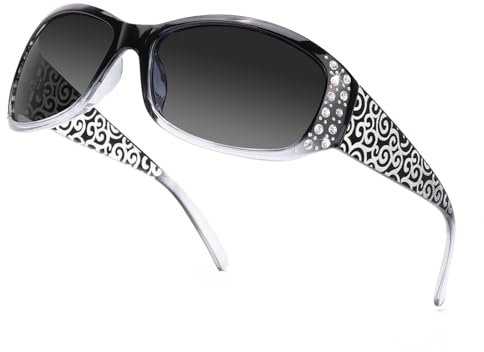 SIPHEW Sonnenbrille Damen Polarisiert Modischer Damen Sonnenbrille mit UV400 Schutz Umwickeln für Frauen