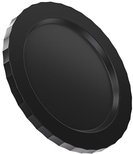 imluckies Base magnética compatible con PopSocket Empuñaduras para MagSafe iPhone Serie Fundas, Base extraíble para Kindle/Soporte Anillo, Placa Portátil Delgada y Ligera, Negro Puro