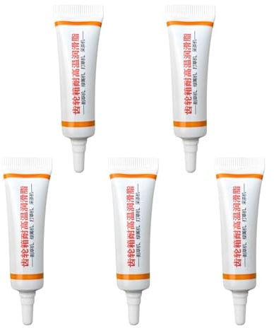 Grease for trimmers, 5 pieces, long-lasting grease for lawn mowers, thread attachment accessories for home gardeners