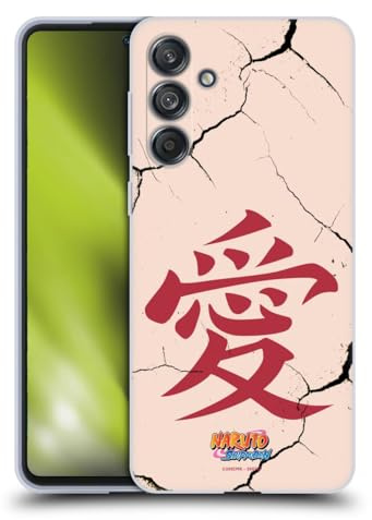 Head Case Designs Offizielle Naruto Shippuden Gaara-Tattoo Ikonisch Gel Handyhülle Hülle [Militärischer Schutzgrad] Kompatibel mit Samsung Galaxy M55 5G