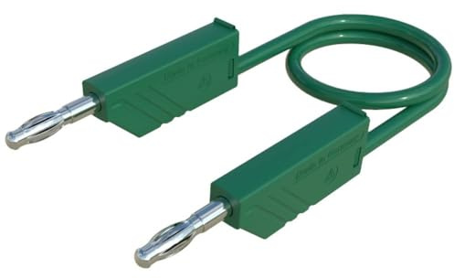 Kabel-Lage [Stecker Paspeln, 4 mm – Stecker Paspeln, 4 mm] 1.00 m grün SKS Hirschmann CO MLN 100/2 5