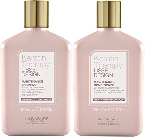 Alfaparf Keratin Therapy Lisse Design Maintenance Shampoo250ml Conditioner250ml