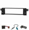 tomzz Audio 2404-014 Radioblende Set HQ-Optik Profi-Version kompatibel mit BMW 3er E46 schwarz mit Quadlockadapter ISO Fakra Antennenadapter DIN ISO