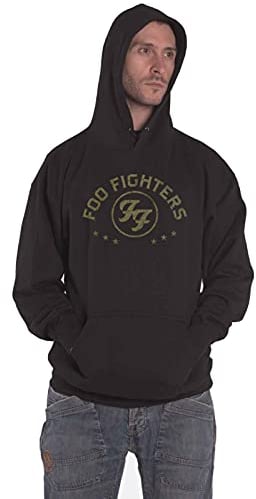 Foo Fighters Arched Star Kapuzenpulli schwarz L