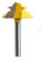 Meihejia 1/4 Inch Shank 45 Degree Lock Miter Router Bit 1/2 Inch Stock Joint Router Bit Woodworking Cutter Tool