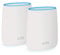 Orbi Compact Wall-Plug Whole Home Mesh WiFi System - WiFi Router and Wall-Plug Satellite Extender with speeds up to 2.2 Gbps Over 3,500 sq. Feet, AC2200 (RBK20W)