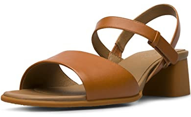 Camper Katie Sandal K201023, Sandali con tacco Donna, Marrone medio 006, 38 EU