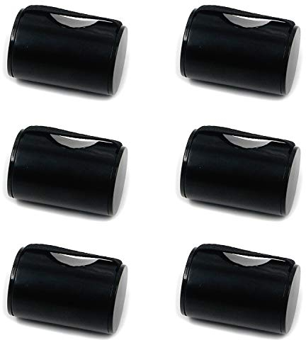 Geesatis 6 pcs Rhythm Finger Shaker Music Finger Rhythm Sand Shakers Shot Ring for Guitar Ukulele