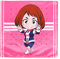 CoolChange Hero Academia Kissenbezug | 50x50cm | Manga Kissen Bezug | Motiv: Ochako Uraraka