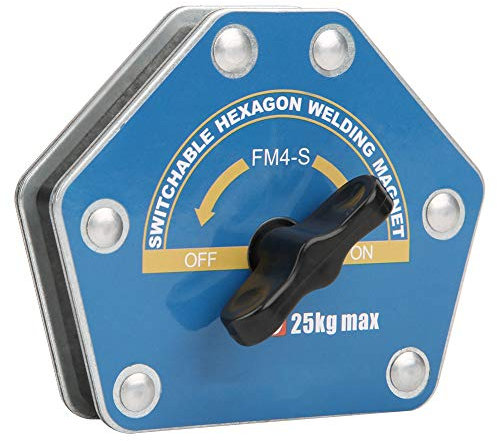 FM4-S Schweißmagnete, Winkelklemm-Magnetlötschweißlokalisierer, schaltbares Sechskant-Mehrwinkel-Saugschweißwerkzeug, 15-20 kg