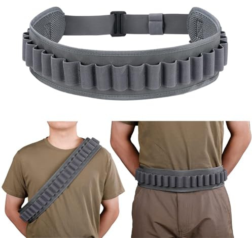 EXCELLENT ELITE SPANKER Schrotflintengürtel Patronengürtel für 24 Runde | bullet belt,nylon schnaps shell gürtel,verstellbar klopfer gürtel halter,für taktische/jagd