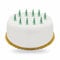 Fire Tree with snow Christmas Cake Toppers Uk Cupcake Yule Log Decorations Topper Xmas Cakes Table Decoration Pieces Traditional Craft Non Edible Multi Purpose Party Supplies Fir Tree (Pack Of 10)