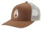 NIXON Iconed Trucker Hat - Brown/Off White