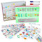 Light Box Rosegold A4 16 Farben mit 400 Buchstaben und Emojis, 10 Premium Karten, Fernbedienung, 2 Stifte - BONNYCO | Ä Ö Ü ß | Lichtbox Led mit Buchstaben, Geschenke für Frauen and Mädchen