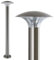 max K O M F O R T Wegeleuchte Aussenleuchte LED 5W Standleuchte Standlampe IP44 Gartenleuchte Edelstahl 451-800