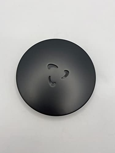 Excel Home - Premium Hi-Flow Matt Black Waste Cover (Cover only Body not Included) (Matt Black Cover)