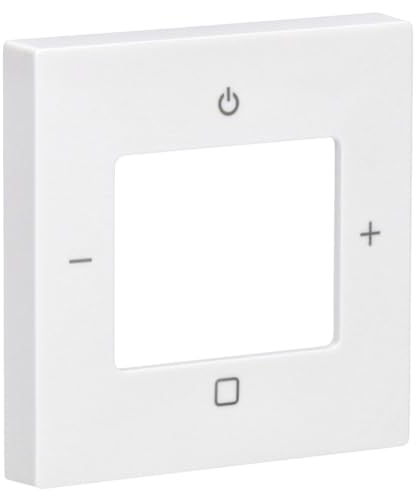 Busch-Jaeger 8252-914-101 Zentralscheibe für Busch-Radio DAB+ 8215 U-101, Btconnect DAB+ 8217 U-101 und iNet 8216 U Alpinweiß Busch-balance® SI 2CKA008200A0241