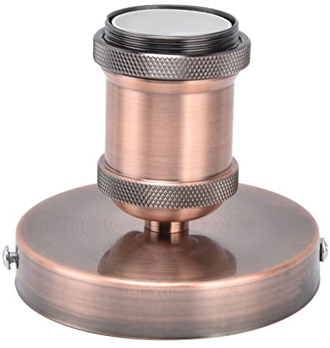 Vintage E26 E27-Lampenfassung für Aufputz-Glühbirnen-Zubehör, Schraubfassung, Retro-Deckenleuchte für Lampe für Fassung, 240 V, für Lampenkopf, Kneipe, E27, E26 Nicht Im