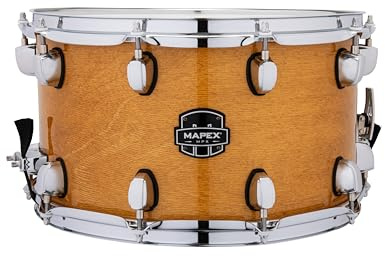 Mapex MPX Maple/Poplar Snare Drum - 8 x 14-inch - Natural with Chrome Hardware