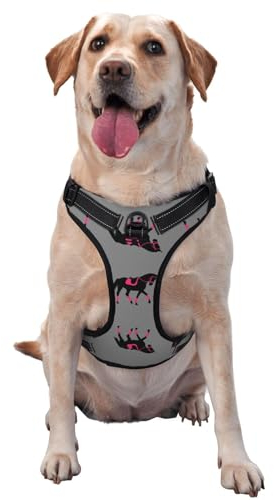Siulas Stilvolles und bequemes Oxford-Gewebe Dressurreiter Pferd Weste Geschirr für Hunde, für kleine, mittelgroße und große Hunde, ideal zum Spazierengehen