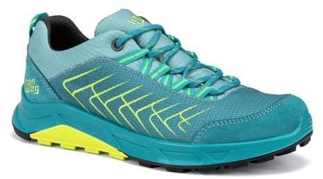 Hanwag W Coastridge Low Lady Blau - Sportlicher wasserdichter Damen Multifunktionsschuh, Größe EU 39.5 - Farbe Icefall -