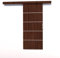 MINIO - Schiebetür Komplettset CLEAN B, 106 cm Breit, Schiebetüren, Wandmontage, Schiebetürsystem, Zimmertüren - Wenge
