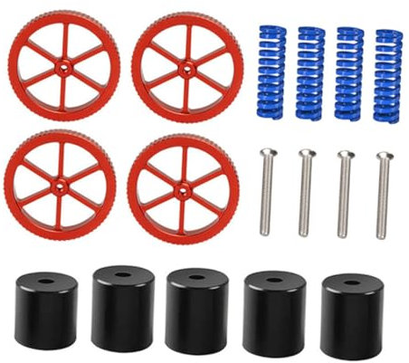Anneome Améliorez Votre Imprimante 3d Colonne De Nivellement En Silicone Plateau Chauffant Kit Décrous Et De Vis