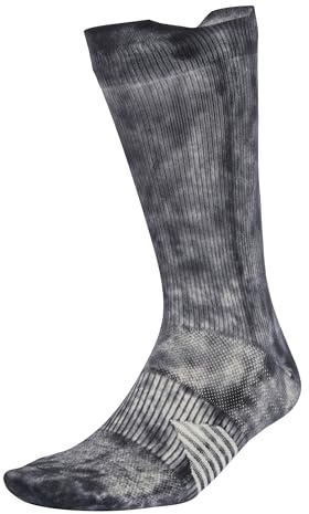 adidas Unisex RUNxGRAPHIC WASHED SOCK 1PP, Orbit Grey/Grey Three/White, 8.5-10