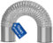 VIOKS Manguera de aire de 150 mm, 3 metros, para sistemas de conductos de aire 150erR, universal, aislante, campana extractora, tubo flexible de aluminio, manguera para secadora