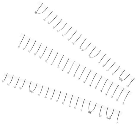 LALADEFIEE Faux Cils Pailletés à Pointes Extensions De Cils Waterproof Argentés Pour Cosplay Soirée Fêtes Pierres Étincelantes