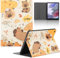 Funda Tablet para Lenovo Tab M10 HD 10,1 2nd Gen TB-X306X, Carcasa Lindo Anime Capybara Motifs Diseño de Cubierta Protectora Plegable Cuero de PU con Función de Soporte Protectora Tablet Case