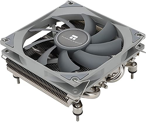 TR-Thermalright AXP90 X36 CPU-Kühler, 4 Wärmerohre, leiser 92-mm-Lüfter mit niedrigem Profil, 2700 U/min, für AMD AM4/AM5, Intel LGA1851/1700/115x/1200, Low-Profile-ITX-PC-Kühler
