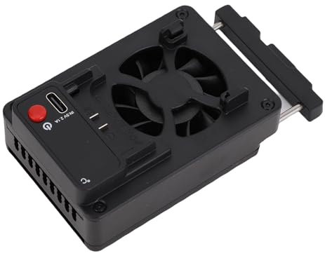 Cuifati Camera Cooling Fan, Battery Operated Semiconductor External Camera Cooling System for DSLR