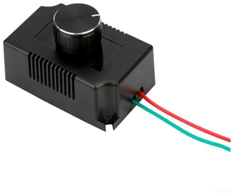 UTTASU Stufenloser Motorregler AC 220V Für Pumpen Und Ventilatoren, Drehzahlsteuerung Bis 3000W, Kompakter Geschwindigkeitsregler Für Heimwerker(1000W)