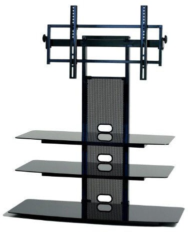TransDeco TD550HB TV stand with Mount, 85, Black