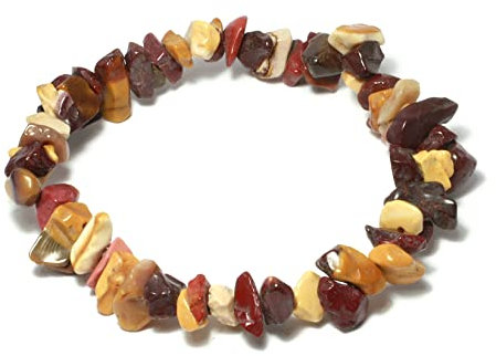 Mookait Edelstein Chip Armband