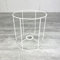 Lealoo Armature Ronde Blanche pour Abat-Jour, Hauteur et Diam. 15 cm, Diam. Douille E14, 28mm