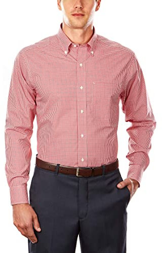 Tommy Hilfiger Homme Robe Chemise - Rouge -