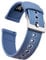 Ritche 22 mm schwarz Silber Edelstahl Uhrenarmband für Pebble Steel Luminox Linsenteleskop (, Herren, Silber