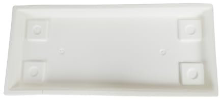 The HC Companies Venezianische Untersetzer, 76,2 cm, Weiß