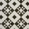 Tile Effect Vinyl Flooring Roll Black & White Victorian Felt Back Lino Flooring for Kitchens, Bathrooms and Hallways 2m 3m Width 2m To 7m Length (Brunel, 3m x 2m)