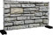 Steinwand Motivbanner Garten, Sichtschutz, Gartendeko, Plane, verschiedene Motive (PVC - 340 x 173 cm) (Steinwand (3130))