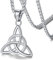 FaithHeart Keltischer Knot Anhänger Herren Damen Retro Keltischer Knot Halskette