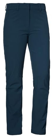 Schöffel Damen Pants Engadin1, strapazierfähige Damen Hose für Wanderungen, wasserabweisende Outdoor Hose mit sportlichem Schnitt